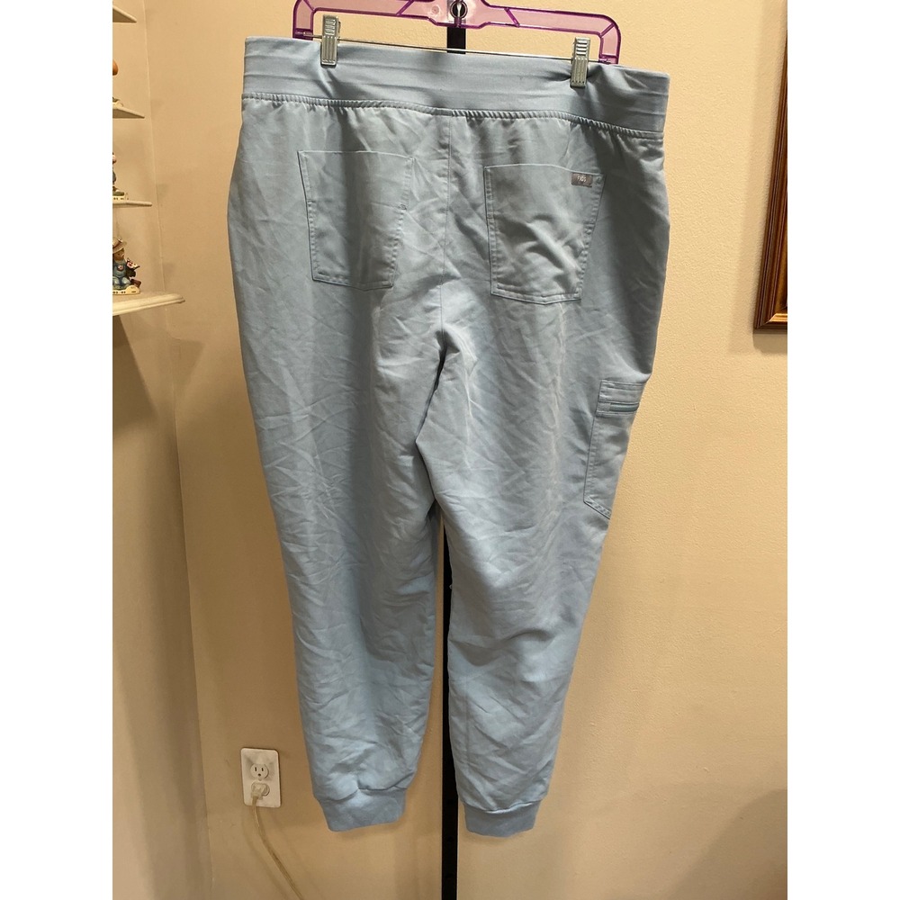 Figs Scrub Pants Zamora XXL Ceil Blue High Waisted Jogger W22SW2012 - Picture 2 of 10